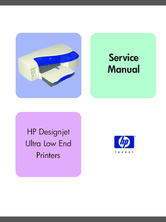 HP Designjet 10 30 70 90 100 110 130 Service Manual-1